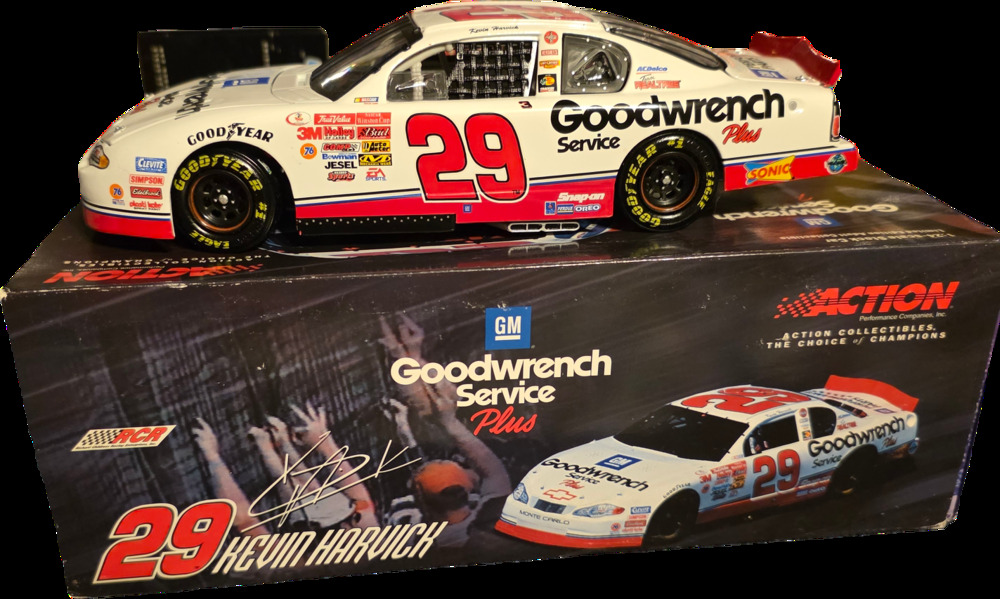 Kevin Harvick #29 GM Goodwrench Service Plus 2001 Monte Carlo Action 1:24 Nascar